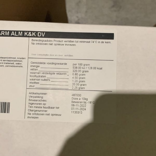 Kip Shoarma Kant en Klaar 10 Kilo - Afbeelding 3