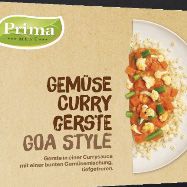 6 groente curry Goa style maaltijden 300gram per stuk