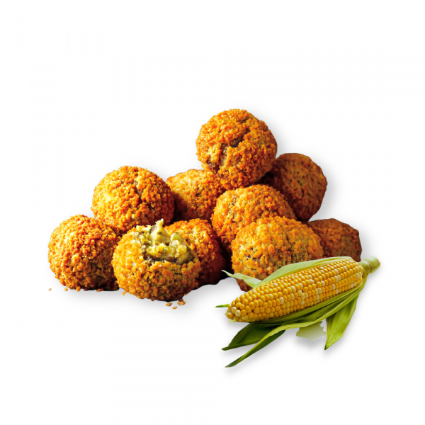 Vegetarische Spicy Sweet Corn Bites 5 kg in doos 2