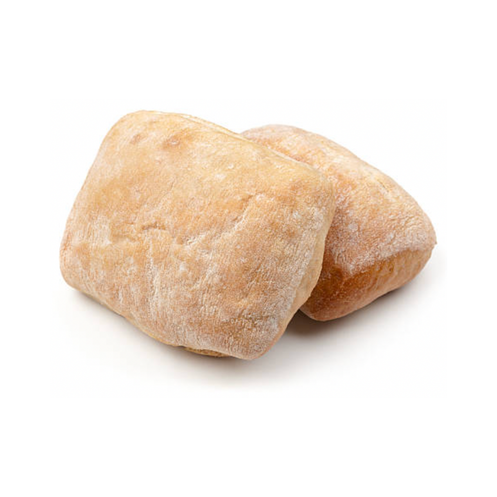 Ciabatta broodjes 70 stuks à 120 gram
