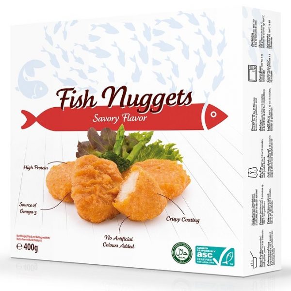 3 kilo Fishbites, gepaneerd & voorgebakken (soort kibbeling) ca 150 stuks per doos
