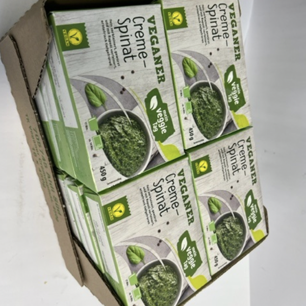 16 dozen Spinazie a la Creme 450 gram per doos 4 16 dozen Spinazie a la Creme 450 gram per doos - Afbeelding 4
