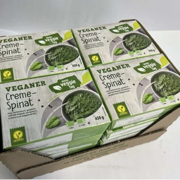 16 dozen Spinazie a la Creme 450 gram per doos 3 16 dozen Spinazie a la Creme 450 gram per doos - Afbeelding 3