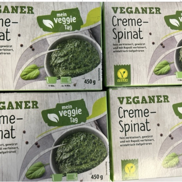 16 dozen Spinazie a la Creme 450 gram per doos 2 16 dozen Spinazie a la Creme 450 gram per doos - Afbeelding 2