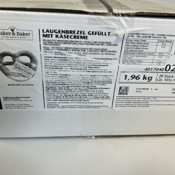 Originele Laugenbrezel Kaascreme vulling 20 stuks à 100 gram 5 Originele Laugenbrezel Kaascreme vulling 20 stuks à 100 gram - Afbeelding 5