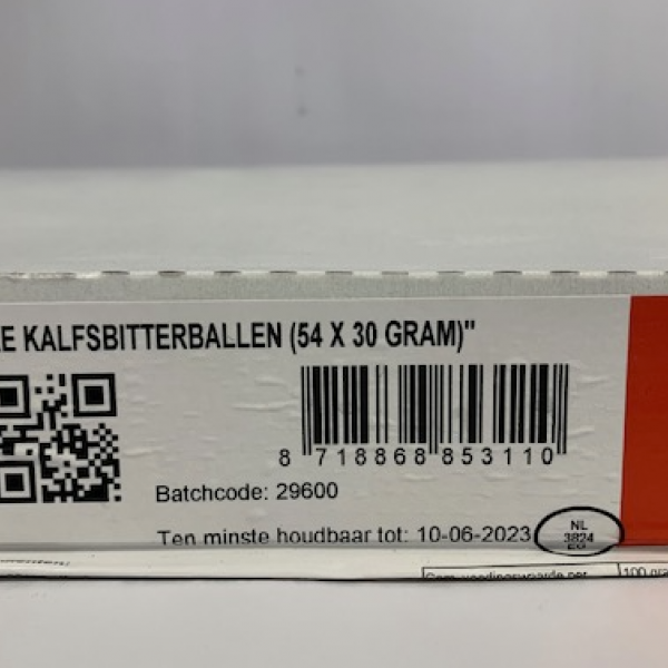 54 Luxe Kalfsbitterballen 30 gram per stuk 4 54 Luxe Kalfsbitterballen 30 gram per stuk - Afbeelding 4