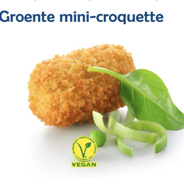 48 mini Groenten Croquette 30 gram per stuk
