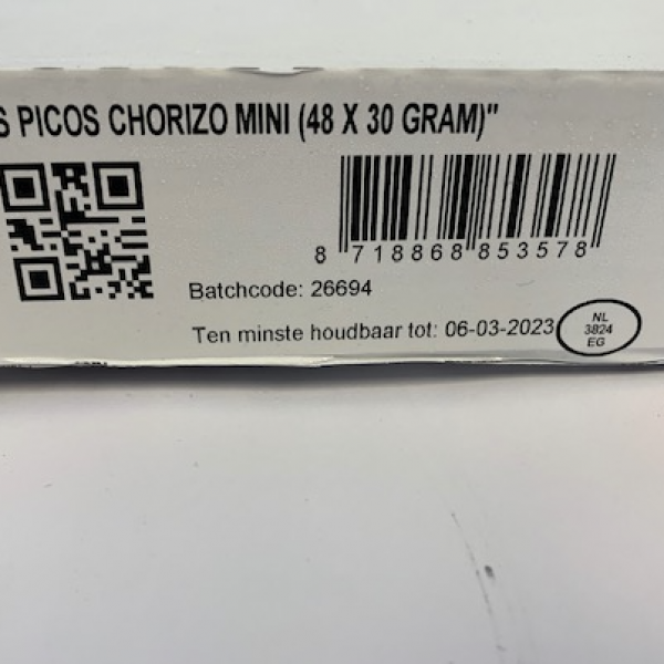 48 mini Los Picos Chorizo 30 gram per stuk - Afbeelding 4