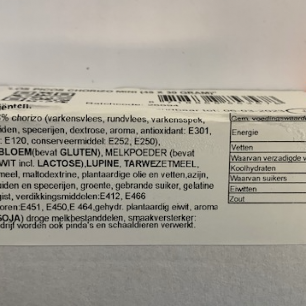 48 mini Los Picos Chorizo 30 gram per stuk - Afbeelding 2