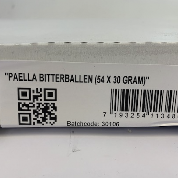 Ambachtelijke Paella Bitterballen 54 stuks 3 Ambachtelijke Paella Bitterballen 54 stuks - Afbeelding 3