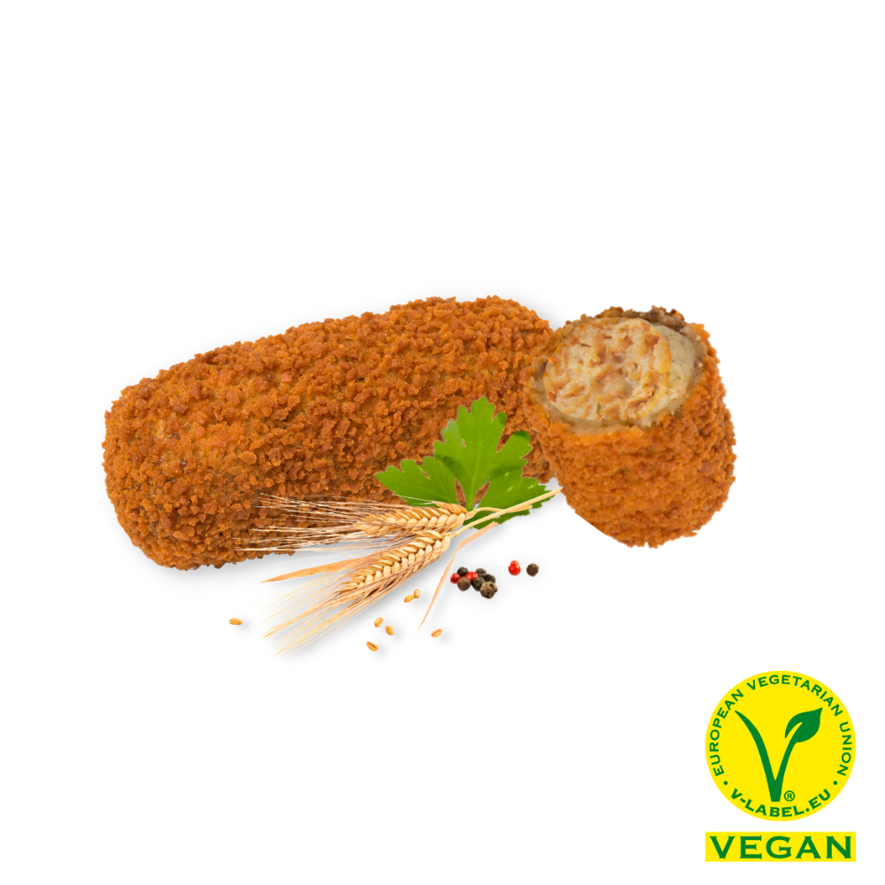 Vegan Draadjes Kroketten 20 stuks vegan logo