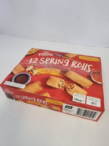 12 Maaltijd Kip Loempia's 150 gram per stuk - Afbeelding 3
