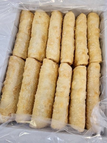 12 Maaltijd Kip Loempia's 150 gram per stuk - Afbeelding 2