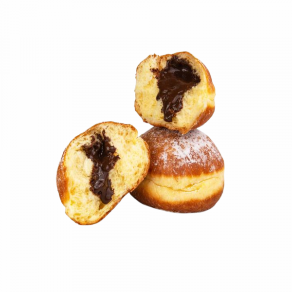 Mini berliner bol met chocolade vulling 150 stuks - Afbeelding 1