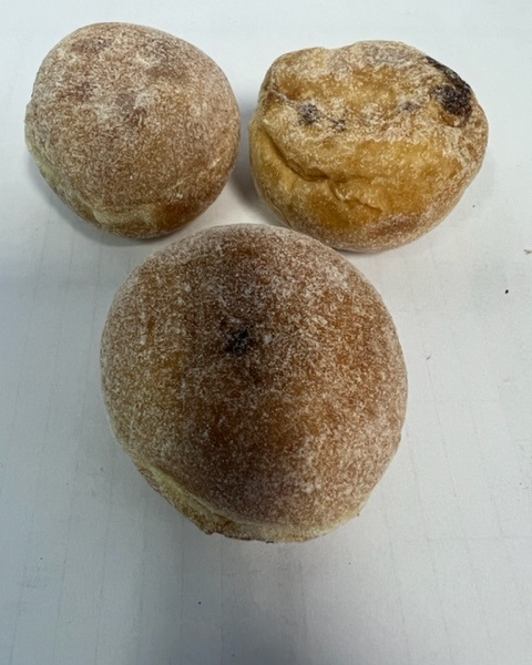 Mini berliner bol met chocolade vulling 150 stuks - Afbeelding 3