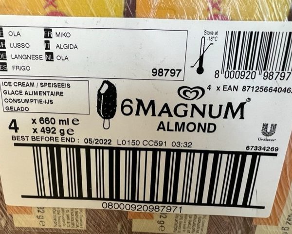 Magnum Almond 24 stuks à 110 ml - Afbeelding 3