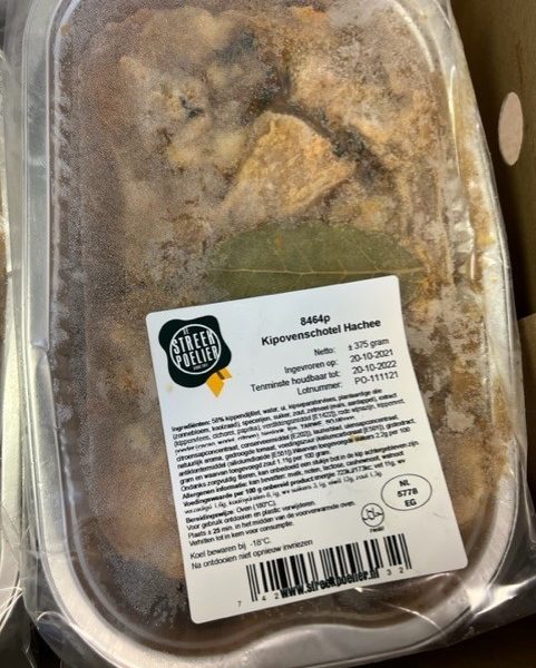 Kipovenschotel Hachee 8 schotels a 375 gram - Afbeelding 2