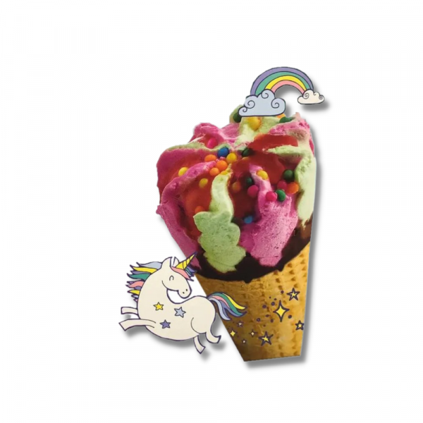 Unicorn IJshoorntjes 48 stuks a 110 ml - Afbeelding 1