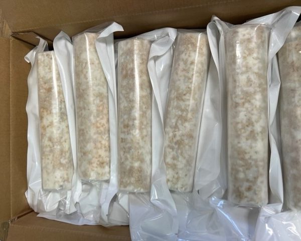 Sushi Rol met Rijst en Gerookte Zalm 20 rollen a 215 gram - 160 stuks totaal - Afbeelding 2