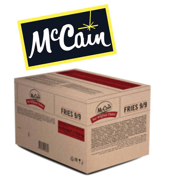 Mccain Frites Original 9mm 5 x 2,5 kilo