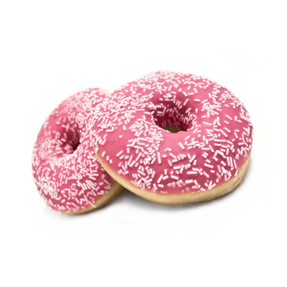 Geneigd zijn Bedrijfsomschrijving Versterken Roze Donuts 96 Stuks A 55 Gram - MegaFoodStunter