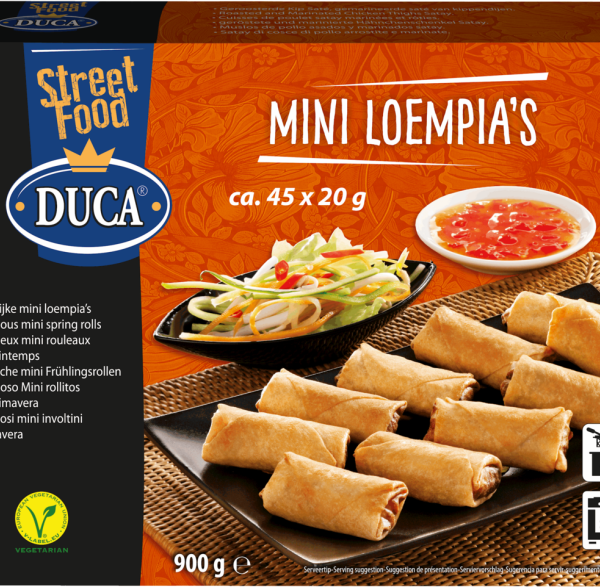 Loempia's Mini Duca  45 x 20 gram - Afbeelding 2