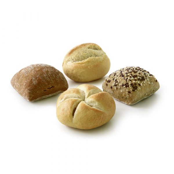 Assortimentsmix mini broodjes 160 stuks a 40 gram