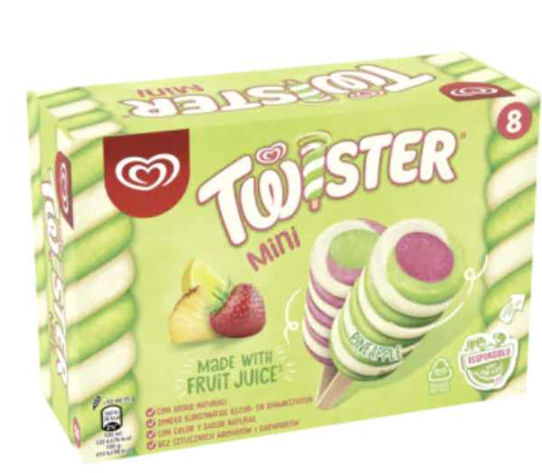 OLA Mini Twister 6 dozen x 8 ijsjes x50ml - Afbeelding 3