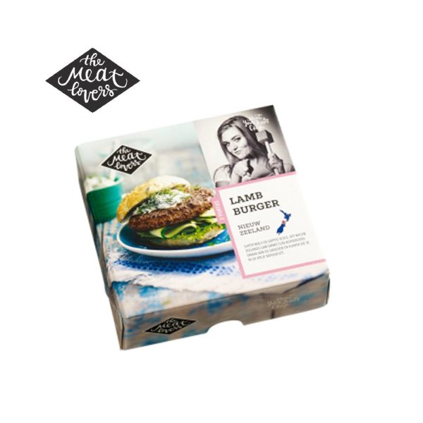 Lams Burger The Meat Lovers 6 x 2 a 125 gram