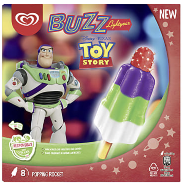 OLA Disney Buzz ijsjes 12 x 6 x 55 ml