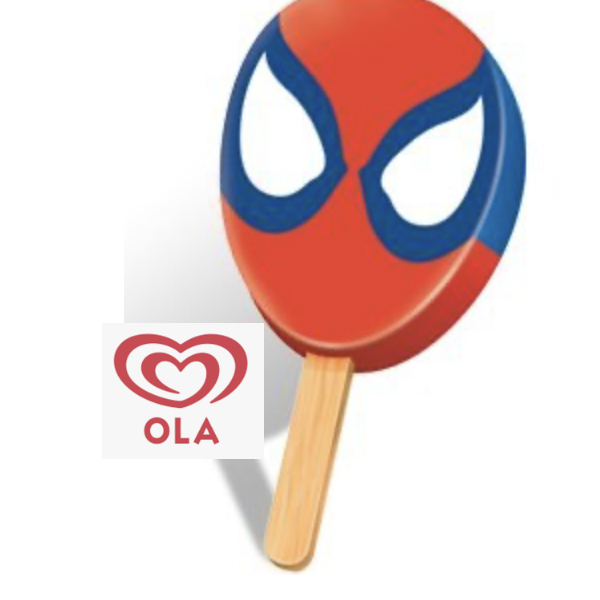 Ola Disney Spiderman ijsjes 60 stuks