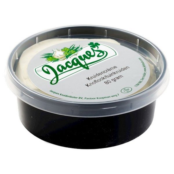 Jacques Kruidencreme Kuipje 8 x 80 gram 1 Jacques Kruidencreme Kuipje 8 x 80 gram - Afbeelding 1