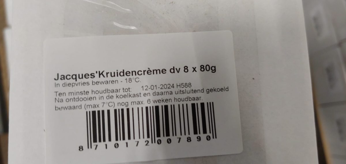Jacques Kruidencreme Kuipje 8 x 80 gram
