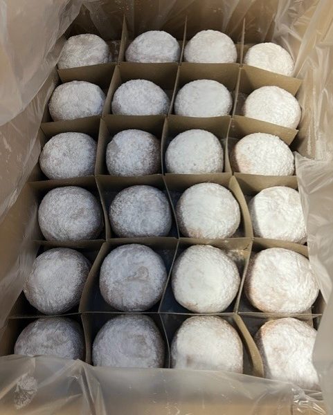 Berlinerbol met abrikozenjam 48 x 75 gram - Afbeelding 2