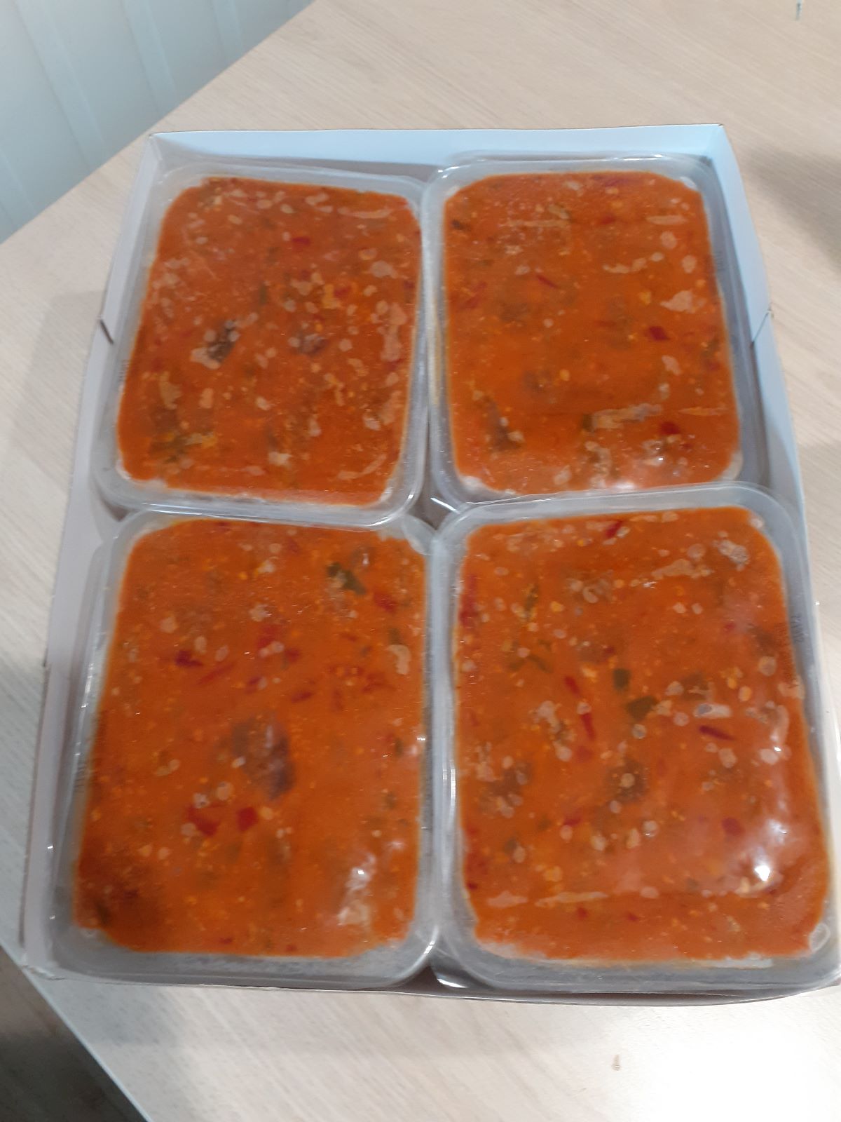 Runderstoof Rode Curry 12x500gram (totaal 6 kilo) Runderstoof Rode Curry 12x500gram (totaal 6 kilo)