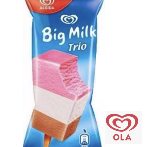 Ola 3 kleuren roomijs op stokjes 30 ijsjes