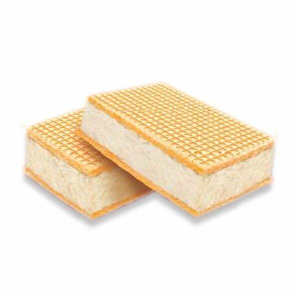 Vanille ijs met wafels 45 stuks 1 Vanille ijs met wafels 45 stuks - Afbeelding 1
