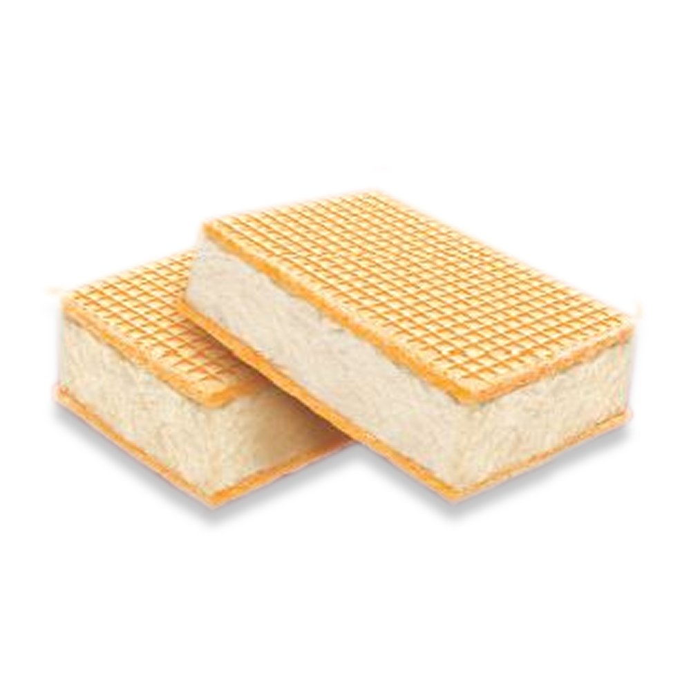 Vanille ijs met wafels 45 stuks Vanille ijs met wafels 45 stuks