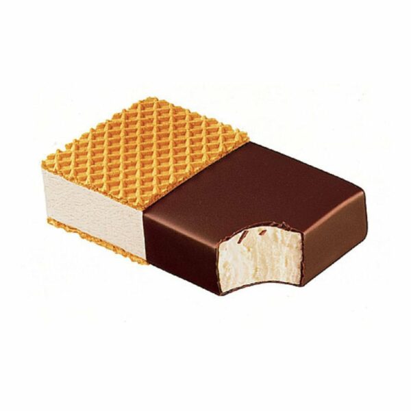 Wafel IJs met chocolade en vanille 60 stuks 1 Wafel IJs met chocolade en vanille 60 stuks - Afbeelding 1