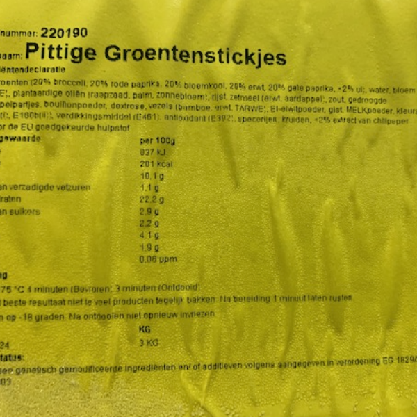 Vega Sticks  3 kilo - Afbeelding 3