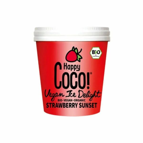Happy Coco Aardbei ijs 12 x 120 ml ** DAGAANBIEDING geldig op 19.09.2023 van 00.01 tot 24.00 uur