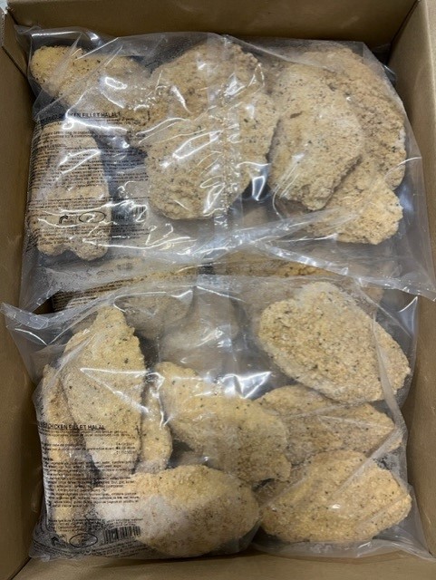 Kipfilet gefrituurd Halal 5x1 kilo