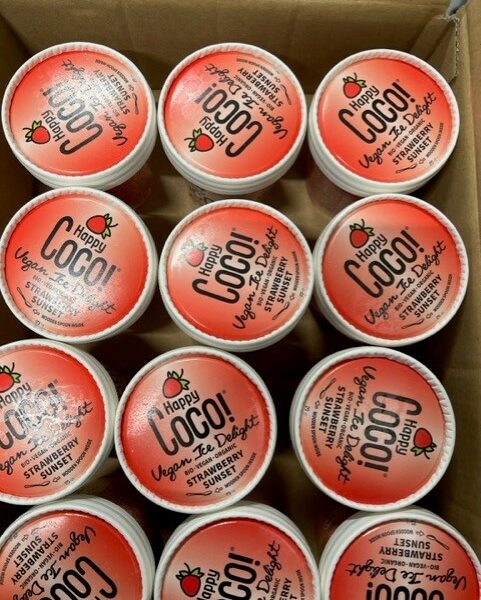 Happy Coco Aardbei ijs 12 x 120 ml ** DAGAANBIEDING geldig op 19.09.2023 van 00.01 tot 24.00 uur - Afbeelding 2