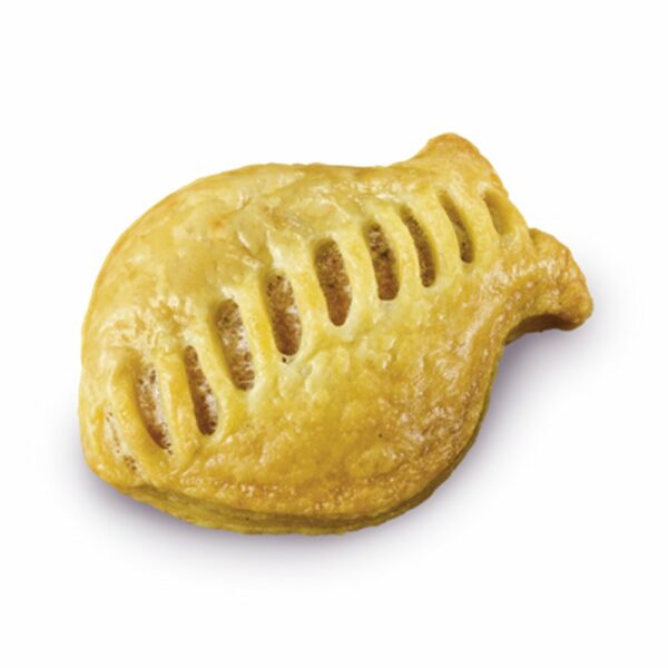 Bladerdeegsnack met zalmvulling 91x22 gram - Afbeelding 1