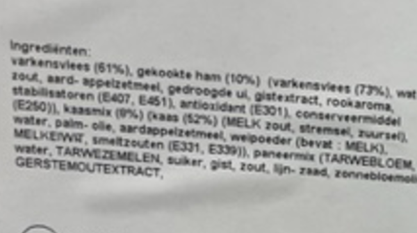 Cordonblue Varkensvlees kant & klaar 10 kilo - Afbeelding 6