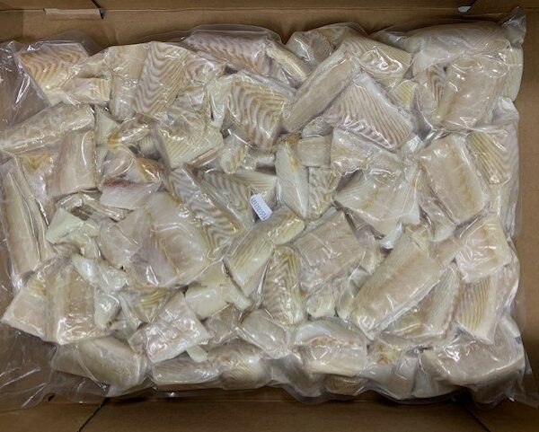Zwarte Heilbotfilet rauw zonder vel 10 kilo ( mix van grote en kleine stukken filet ) - Afbeelding 2