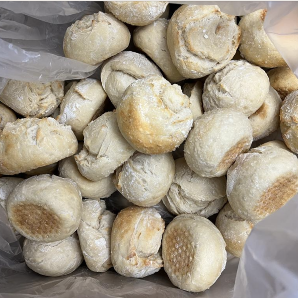 broodjes rond 80 x 90 gram ''Samen Tegen Voedselverspilling'' - Afbeelding 1