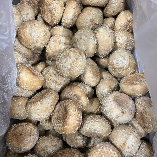 Zonnenbloem pitten broodjes 120 x 55 gram - Afbeelding 1