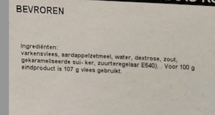 Varkenshaas medalions kant&klaar 10 kilo doos