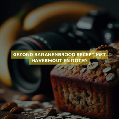 Gezond bananenbrood recept met havermout en noten